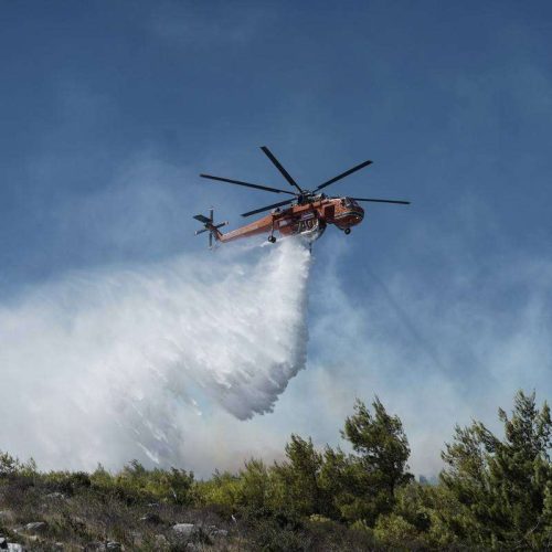 Κρήτη: Δυο φωτιές σε Ηράκλειο και Ρέθυμνο