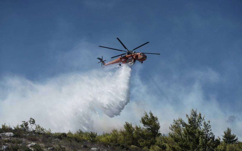 Κρήτη: Δυο φωτιές σε Ηράκλειο και Ρέθυμνο