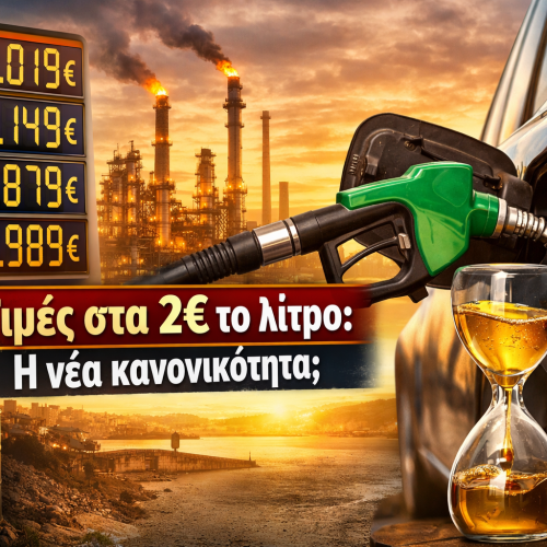 Καύσιμα σε «αργή κάθοδο»: Μικρή ανάσα στην αντλία, αλλά τα 2€ το λίτρο γίνονται η νέα κανονικότητα