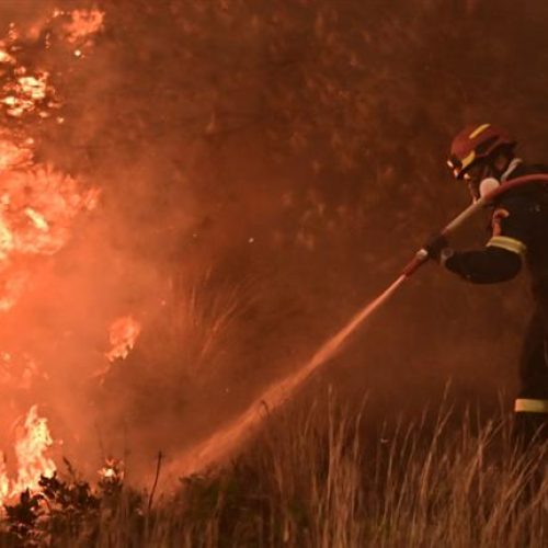 Φωτιά ξέσπασε στο Πολυδάμειο Λάρισας – Σηκώθηκαν 4 εναέρια!