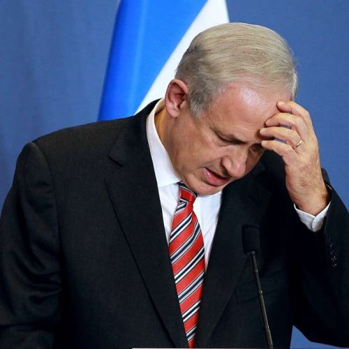 Israeli Prime Minister Benjamin Netanyahu g delivers a speech during a ceremony at the Jewish school in Toulouse, France, Thursday, Nov.1, 2012. (BOB EDME/AFP/Getty Images)