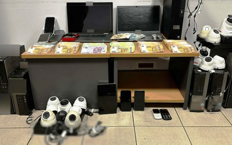 Εξαρθρώθηκε εγκληματική οργάνωση που δραστηριοποιούταν σε παράνομο τζόγο