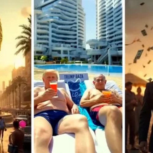 Ο Τραμπ λέει ότι θέλει οι ΗΠΑ να «ΠΑΡΟΥΝ» τη Γάζα και να τη μετατρέψουν σε «ΕΛΕΥΘΕΡΗ ΖΩΝΗ»