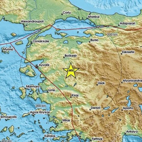 Ισχυρός σεισμός 6 ρίχτερ στην Τουρκία – Αισθητός και σε Ελλάδα!