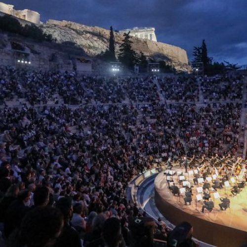 FILED - Built around 160 AD by the Athenian-Roman aristocrat Herodes Atticus in honour of his wife Regilla, who died young, the so-called Herodeion is suffering especially from the effects of microorganisms. Photo: Eurokinissi via ZUMA Wire/dpa