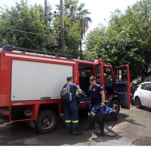Σοβαρά προβλήματα από την ξαφνική κακοκαιρία στην Κέρκυρα