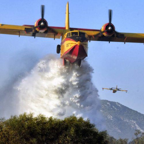 ΦΩΤΙΑ σε δασική έκταση στις Βελιτσές Αχαΐας