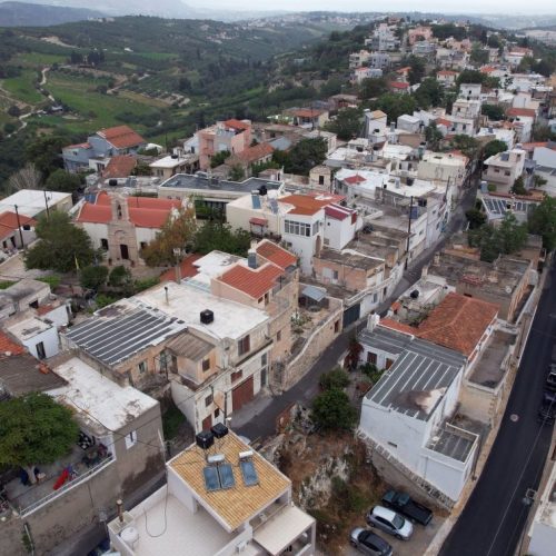 Βούτες Ηρακλείου: Τι αποφασίστηκε για την αντιμετώπιση του γεωδυναμικού φαινομένου