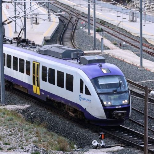 Διακοπή δρομολογίων στη σιδηροδρομική γραμμή Οινόη – Χαλκίδα λόγω φωτιάς