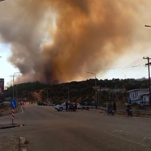Μάχη με τον χρόνο στην Αιτωλοακαρνανία – Eκκενώνονται χωριά [ΦΩΤΟ]