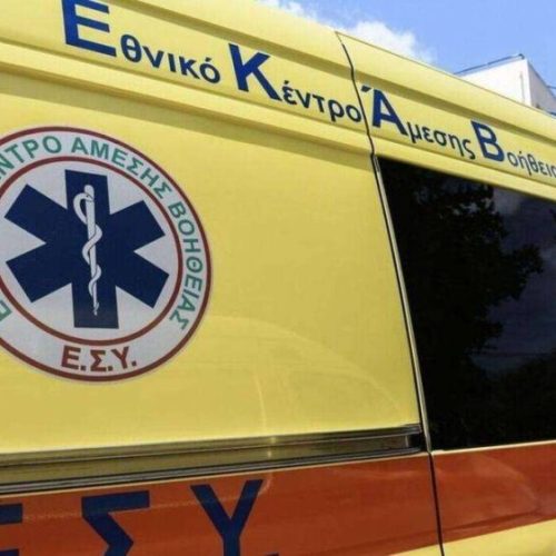 Σύγκρουση οχήματος με παράνομους μετανάστες με Ι.Χ.Ε. αυτοκίνητο στη Μέστη Έβρου