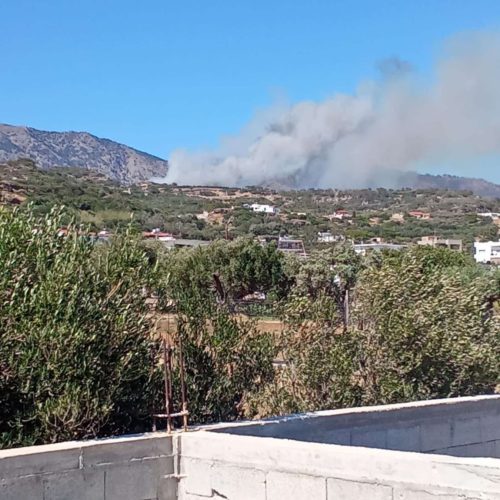 «ΜΕΓΑΛΗ» ΠΥΡΚΑΓΙΑ στην Κρήτη – Μήνυμα από το 112 για «εκκένωση» τεσσάρων οικισμών
