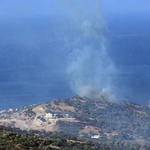 Φωτιά στο Ρέθυμνο: Σε κατάσταση έκτακτης ανάγκης ο δήμος Αγίου Βασιλείου