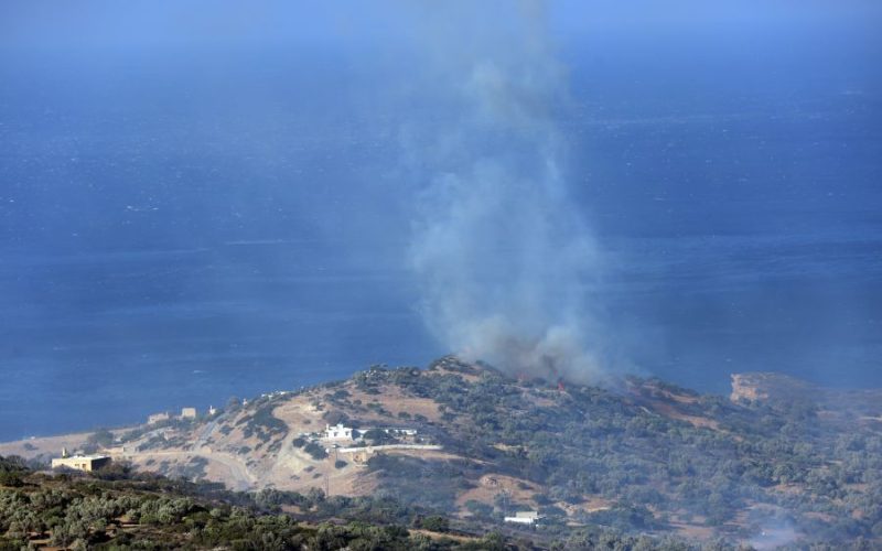 Φωτιά στο Ρέθυμνο: Σε κατάσταση έκτακτης ανάγκης ο δήμος Αγίου Βασιλείου
