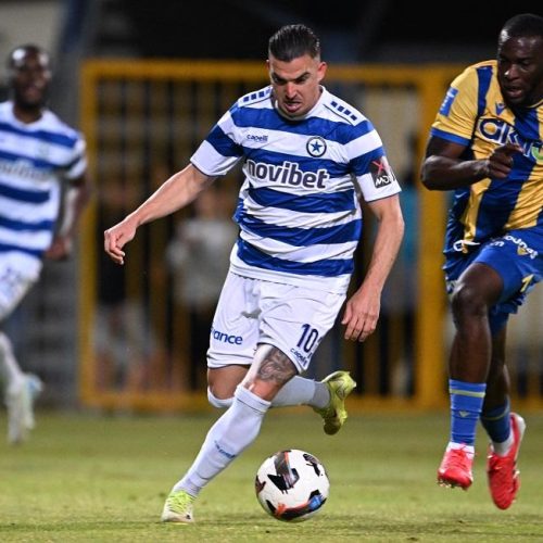 Super League: Αστέρας Τρίπολης – Ατρόμητος 1-4 και ΟΦΗ – Άρης 1-1 για τα πλέι οφ