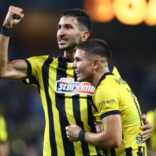 ΑΕΚ – Παναιτωλικός 2-1: «Τρίποντο» με Πιερό και Καλοσκάμη