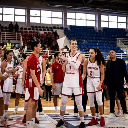 Ολυμπιακός – ΠΑΣ Γιάννινα 74-30: Κατέκτησε το πρώτο Super Cup Γυναικών στην ιστορία της ομάδας