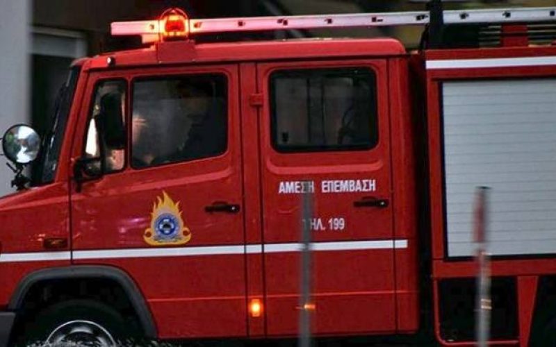 Πυρκαγιά σε εργοστάσιο ανακύκλωσης στο Μαρκόπουλο