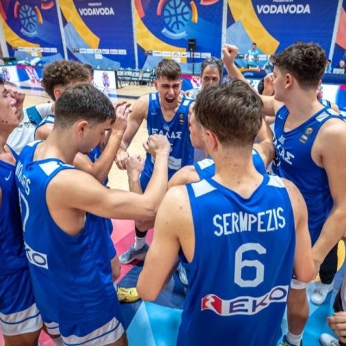Eurobasket U18: « Διέλυσε» τα Σκόπια η Ελλάδα