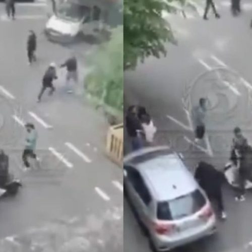 ΣΟΚ! Οπαδός της Άντερλεχτ «πάτησε» με μηχανάκι φίλο της Μπριζ (βίντεο)