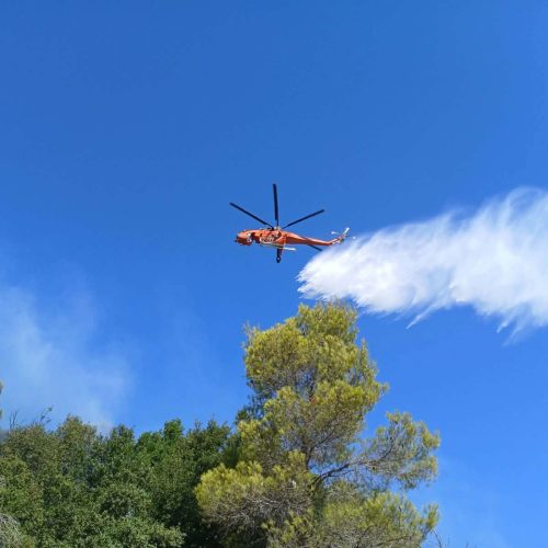 Συναγερμός για νέα φωτιά στη Ζάκυνθο