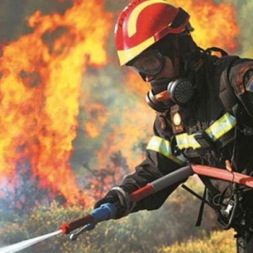 ΦΩΤΙΑ σε «δασική έκταση» στην Ηγουμενίτσα
