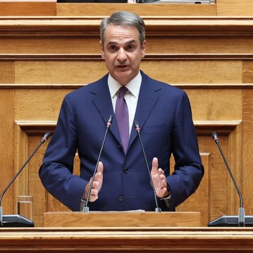 Μητσοτάκης: «Μία η επιλογή, ισχυρή κυβέρνηση σιγουριάς ενός κόμματος, όχι κατ’ ανάγκη ενός χρώματος»