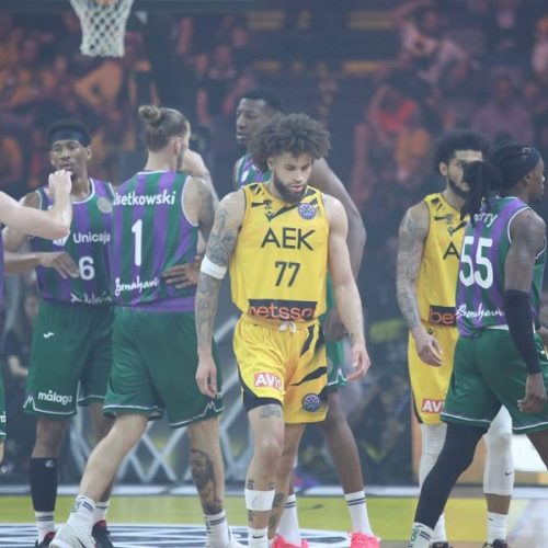 BCL Final Four 2025: ΑΕΚ – Μάλαγα 65-71 – «Πάλεψε» σκληρά, αλλά δεν τα κατάφερε η «Ένωση»