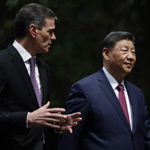 Ο πρωθυπουργός της Ισπανίας δήλωσε ότι οι εμπορικές εντάσεις μεταξύ Κίνας και ΕΕ δεν πρέπει να εμποδίζουν τη συνεργασία