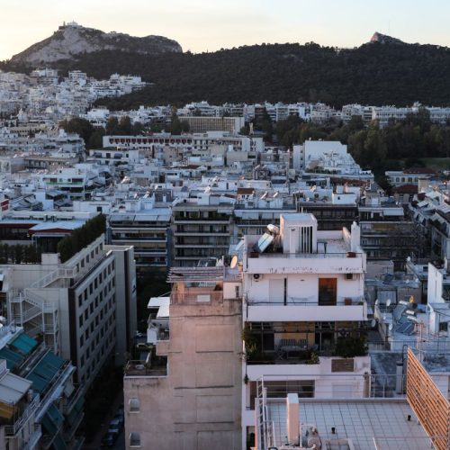 Cityscape of Athens, February, 24, 2020 / Αστικό τοπίο της Αθήνας, 24 Φεβρουαρίου, 2020