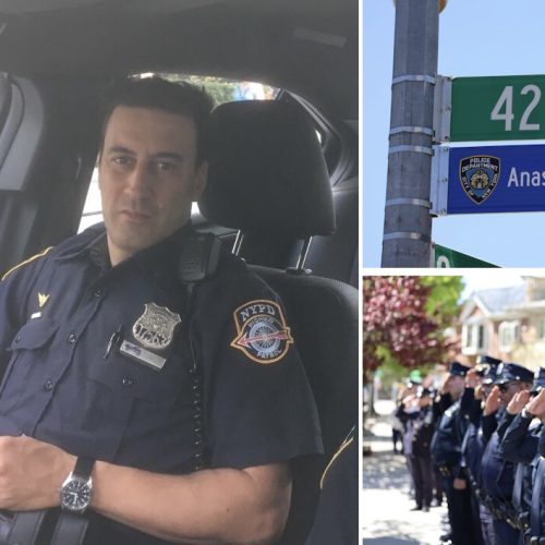 ΝΕΑ ΥΟΡΚΗ: ΜΙΑ ΟΔΟΣ ΣΤΗ ΜΝΗΜΗ ΤΟΥ ΕΛΛΗΝΑ ΑΣΤΥΝΟΜΙΚΟΥ ΑΝΑΣΤΑΣΙΟΥ ΤΣΑΚΟΥ