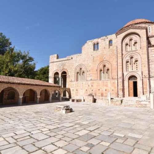 Χίος: Νέα Μονή προστατεύεται με σύγχρονο σύστημα πυρασφάλειας