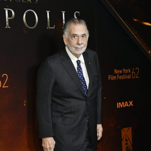 Francis Ford Coppola attends the premiere of "Megalopolis" on Monday, Sept. 23, 2024, at AMC Lincoln Square in New York. (Photo by Evan Agostini/Invision/AP)
