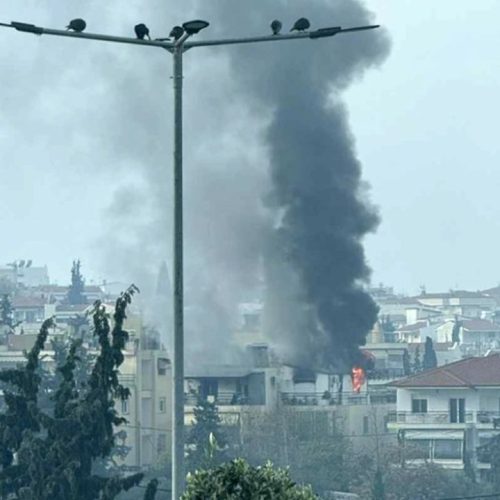 Φωτιά στη Θεσσαλονίκη: Έσβησε το Διαμέρισμα