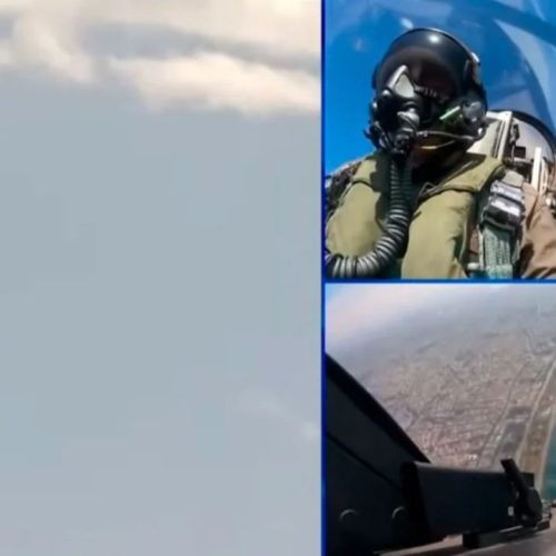 Συγκλονιστικό μήνυμα από τον πιλότο της ομάδας Ζευς: «Τιμάμε όσους είπαν το ΟΧΙ και πέταξαν πάνω από τον φόβο»
