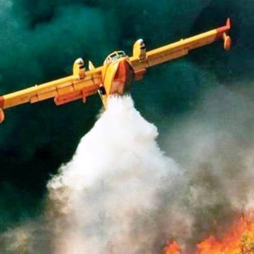 Μεγάλη πυρκαγιά στην Κέρκυρα – Μήνυμα του 112 για ετοιμότητα