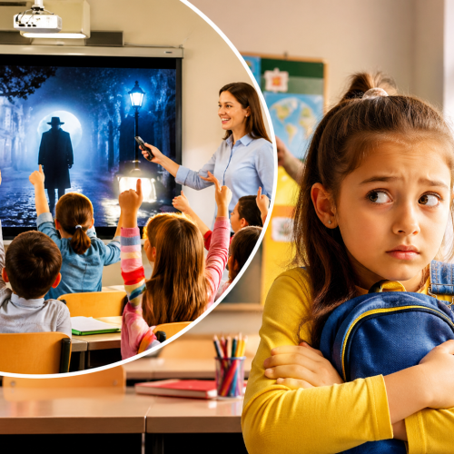Θρίλερ στην τάξη ……Όχι, δεν είναι μάθημα