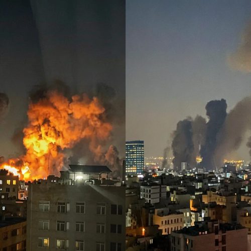 Το 13ο κύμα επιθέσεων της Ισραηλινής Αεροπορίας στην Τεχεράνη (ΒΙΝΤΕΟ)