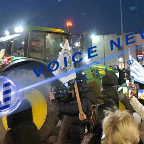 Ο Κώστας Τσιάρας αδύνατον να αντιμετωπίσει τους αγανακτισμένους αγρότες ( βίντεο)