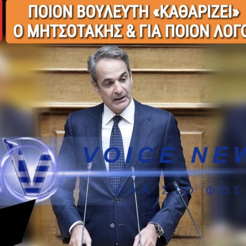 QUIZ! «ΜΑΦΙΟΖΙΚΗ»ΕΚΚΑΘΑΡΙΣΗ ΣΤΗ ΝΔ ΜΕ ΕΝΤΟΛΗ ΜΗΤΣΟΤΑΚΗ; ΠΟΙΟΝ ΒΟΥΛΕΥΤΗ «ΕΦΑΓΑΝ» ΚΑΙ ΓΙΑ ΠΟΙΑΝΟΥ ΤΗ ΧΑΡΗ;