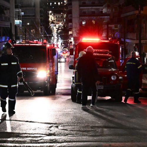 Εξερράγη εκρηκτικός μηχανισμός στα γραφεία της Hellenic Train στη Λ. Συγγρού Παρασκευή 11 Απριλίου 2025  (ΚΩΣΤΑΣ ΤΖΟΥΜΑΣ/EUROKINISSI)
