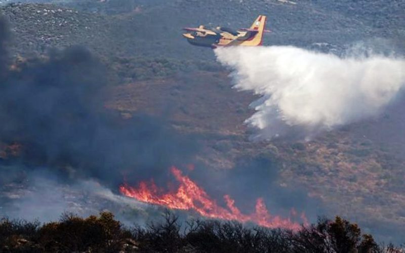 Ανεξέλεγκτη η φωτιά στο Ρέθυμνο: Ενισχύθηκαν οι πυροσβεστικές δυνάμεις