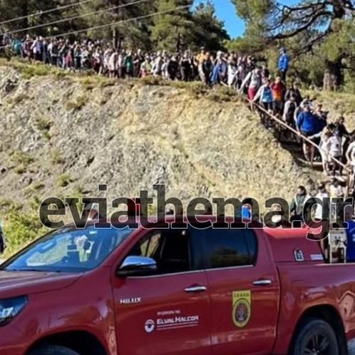 Εύβοια: Χιλιάδες κόσμου περπατούν 20χλμ για τάμα στον Άγιο Ιωάννη Ρώσσο!