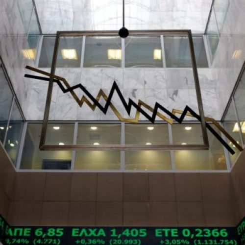 Χρηματιστήριο Αθηνών: Κλείσιμο με ισχυρή πτώση 2,91%
