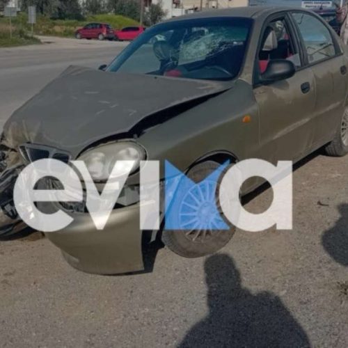 Σοβαρό τροχαίο στην Εύβοια: Αυτοκίνητο έπεσε σε κολώνα – Τραυματίστηκαν δύο άτομα (Βίντεο)