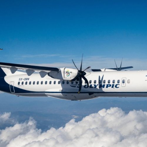 «Αναγκαστική προσγείωση» αεροσκάφους της Olympic Air λόγω φωτιάς σε κινητήρα!