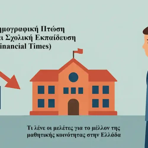 Δημογραφική Πτώση και Σχολική Εκπαίδευση: Η Καθολική Καθίζηση των Μαθητών στην Ελλάδα