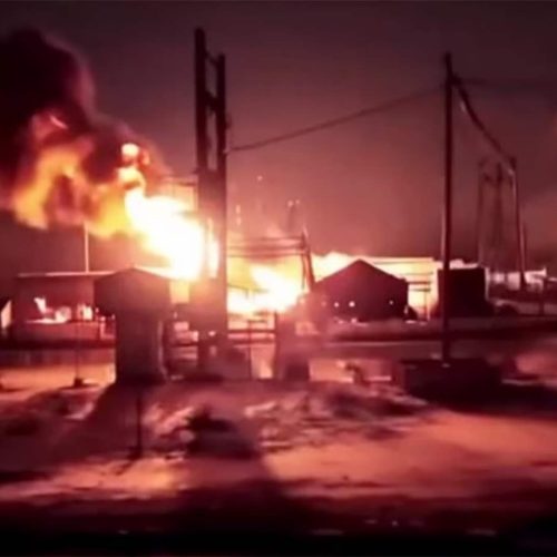 Ουκρανικό χτύπημα σε ρωσικές πετρελαϊκές εγκαταστάσεις