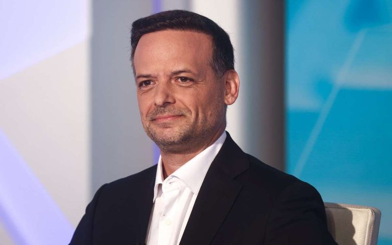 Televised debate between the candidates mayors of Athens, Haris Doukas and Kostas Bakoyannis, 4 days before the second round of the municipal elections, at the ERT radio station, Athens, October 11, 2023. / Τηλεοπτικό debate μεταξυ των  υποψήφιων δημάρχων Αθηναίων  Χάρη Δούκα και Κώστα Μπακογιάννη, 4 μέρες πριν το δεύτερο γύρο των δημοτικών εκλογών, στο ραδιομέγαρο της ΕΡΤ, Αθήνα, 11 Οκτωβρίου 2023.