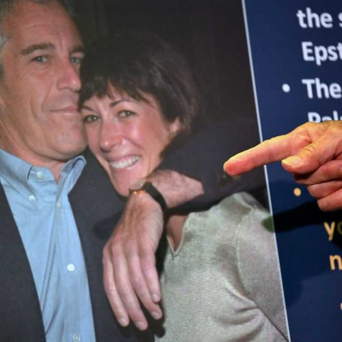 Acting US Attorney for the Southern District of New York, Audrey Strauss, announces charges against Ghislaine Maxwell during a July 2, 2020, press conference in New York City. - Maxwell, the former girlfriend of late financier Jeffrey Epstein, was arrested in the United States on July 2, 2020, by FBI officers investigating his sex crimes, multiple US media outlets reported. (Photo by Johannes EISELE / AFP) (Photo by JOHANNES EISELE/AFP via Getty Images)